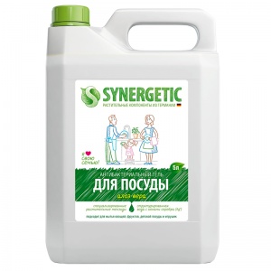 Средство для мытья посуды Synergetic "Алоэ", концентрат, 5л (4623722258380)